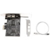PCI-E PCI Express FireWire Card, IEEE 1394 Controller Card with Firewire Cable, for Video, Audio