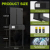 Automatic Aluminum Opener Timer Controlled Open/Close Door Anti-Pinch Function Chicken Coop