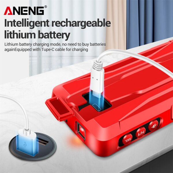 3e8e0eca3a780cdd ANENG 681 Rechargable Digital Professional Multimeter Non-contact AC/DC Voltage Meter LCD Screen Current Tester