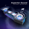 FIFINE Bluetooth RGB Gaming Speakers, Wireless/Wired Computer Speakers with Dynamic Lights for PC, Phone, Parties & Gaming - A16