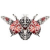 3ebf755da9b01909 Piececool 3D Metal Puzzle Insect Brooch Accessories Model Kits for Teens DIY Jigsaw Toys Brain Teaser