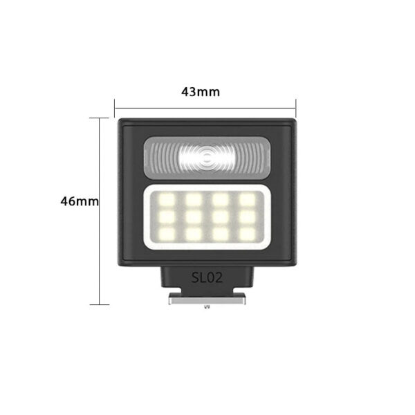 3ed4b27840dc410e Ulanzi SL01 SL02 SL03 Mini Camera Flash Light SpeedLite GN8 6500K for Canon Sony Nikon Camera DSLR Vlog Live Outdoor Photography