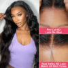 Glueless Ready To Wear And Go Preplucked Wigs Brazilian Body Wave 13x6 HD Lace Frontal Human Hair Wig PreCut 200%