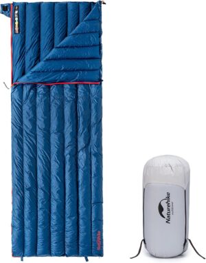 Naturehike Sleeping Bag Ultra Lightweight Envelope Sleeping Bag for 3-4 Seasons, Waterproof, for Camping, Hiking, Mountaineering