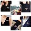 3f0681481dc2c952 Piececool 3D Metal Puzzle Insect Brooch Accessories Model Kits for Teens DIY Jigsaw Toys Brain Teaser