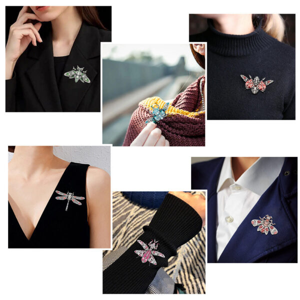 3f0681481dc2c952 Piececool 3D Metal Puzzle Insect Brooch Accessories Model Kits for Teens DIY Jigsaw Toys Brain Teaser