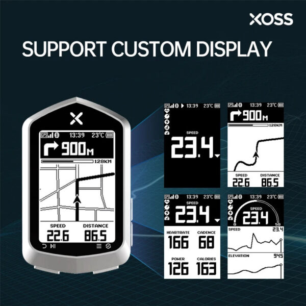 3f122d1704b9cb35 Xoss NAV Pro Bike Computer NAV Plus Gps Bicycle Wireless Speedometer Cycling Map Navigation Bluetooth ANT+ Odometer Cadence