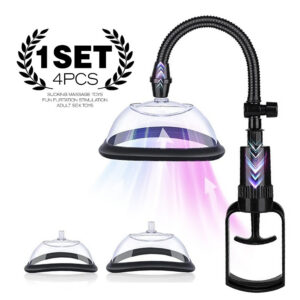 3f37f0b7fcec412d Manual Vagina Female Pussy Pump Breast Sucking Massager Vaginal Clitoral Suction Cup Women Adult Sex Toys