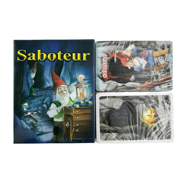 3f60ac86a2972d0a English Saboteur 1&2 Cards Table Games Funny Deck Gold Mine Digging Miner Board Game