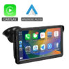3f61063961709e49 Hippcron CarPlay Android Auto Car Radio Multimedia Video Player 7inch Portable Touch Screen With USB AUX For Rear View Camera