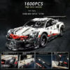 3f6b90993b3fbbef 1600+PCS 911RSR Technical 1:8 Building Blocks RC with Lights Racing Car Compatible 42096 Famous Sport Vehicle Model DIY Kid Toy