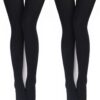 3f85e5a52549fad6 VERO MONTE Women Opaque Fleece Lined Colorful Warm Fashion Thermal Tights