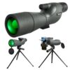 3fbfcdae49dfaa4f 25-75x60 Telescope Spotting Scope Powerful Zoom Monocular FMC BAK4 Waterproof For Bird Watching Target Shotting With Tripod