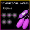20 Speeds Vibrator Sex Toys For Woman Usb Vibrator Egg G-Spot Vagina Massage Clitoris Stimulator Sex Egg Bullet Egg Vibrator