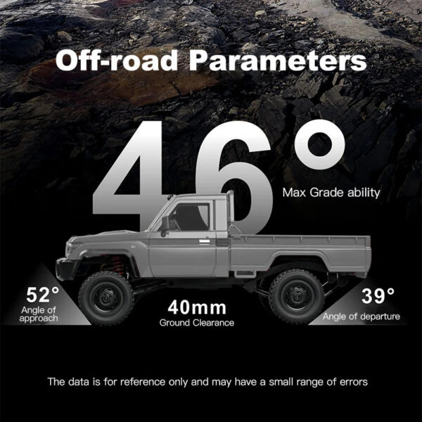 ZWN 1:12 Full Scale RC CAR MN82 Upgraded MN82 PRO Controllable Headlights 2.4G 4WD Off-Road Car Pick Up Truck Toy for Kids Gifts