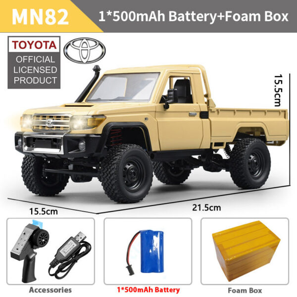 ZWN 1:12 Full Scale RC CAR Upgraded MN82 PRO Controllable Headlights 2.4G 4WD Off-Road Car Pick Up Truck Toy for Kids Gifts