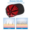 3fcd49d7676020b6 New Portable Red Lights 670NM And 810Nm Infrared for Loss Helmet Hair Growth highest wavelength red light therapy Hat