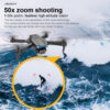 E99 Pro Dron with Professional 4K Dual Camera WIFI Optical Flow Drone Obstacle Avoidance Aerial Photography Quadcopter