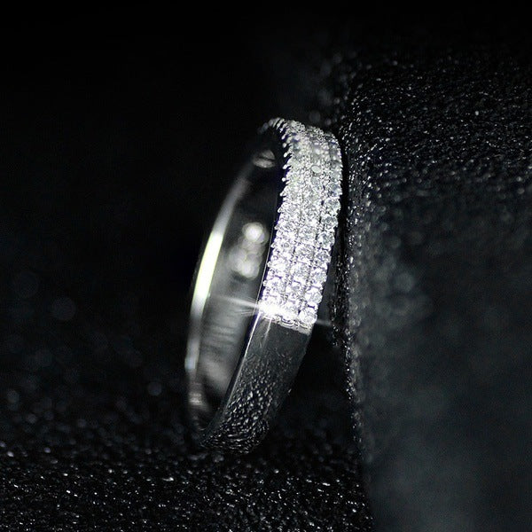 14K White Natural Diamond Jewelry Bizuteria Gemstone for Women De Wedding 14 K Gold Anillos Mujer Ring
