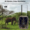 3ff13830c3506c03 4K Live Stream Trail Camera 4G 30MP APP Clould Service Hunting Cameras 10000Mah Li-Battery Night Vision Photo Traps HC940PROLI