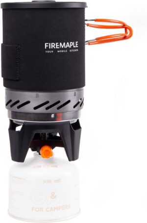 3ff1d24b272d903c Fire-Maple "Fixed Star 1" Backpacking and Camping Stove System | Outdoor Propane Cooking Gear | Portable Pot/Jet Burner Set | Ideal for Hiking, Trekking, Fishing, Hunting Trips and Emergency Use