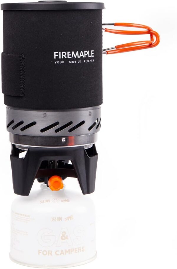 3ff1d24b272d903c Fire-Maple "Fixed Star 1" Backpacking and Camping Stove System | Outdoor Propane Cooking Gear | Portable Pot/Jet Burner Set | Ideal for Hiking, Trekking, Fishing, Hunting Trips and Emergency Use