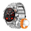 3ffc8b671b42a2f9 MELANDA Steel 1.39" Bluetooth Call Smart Watch Men Sports Fiess Tracker Watches IP67 Waterproof Smartwatch for Android IOS K52