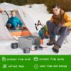 Camping Stove Windshield Foldable 3 Plates Outdoor Cooker Wind Screen Mini Cooking Windshield Camping Gas Stove Windshield for Hiking Picnic Camping Equipment