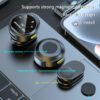 Xiaomi Wireless Lavalier Lapel Microphone for iPhone iPad Android Type-C Phone Live Game Recording Interview with Magnetic Clip