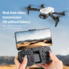 New Xs9 Mini Drone 4K HD Dual Camera One Click Return Dron Optical Flow Position RC Aerial Photography Foldable Quadcopter Toys