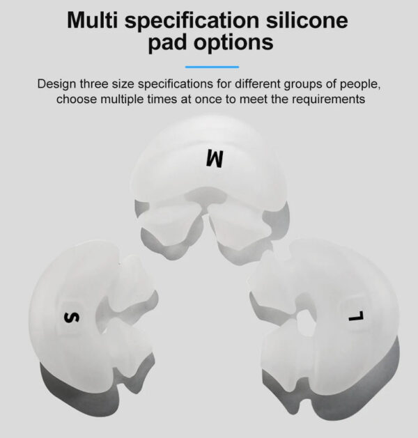 Resoxy Cpap Nasal Pillows Mask Universal PM1 Sleep Apnea Nasal Mask For Cpap&Bipap With S/M/L 3 Sizes Silicone Cushions