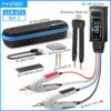 FNIRSI LCR-ST2 2-in-1 Digital Tweezer Bridge LCR ESR Meter SMD Test Kelvin Clip Electronic Component Multifunctional Tester Tool