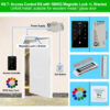 402c0dd8d92589ad Outdoor Access Control System Kit Set Waterproof RFID Keypad 125KHz 13.56MHz NFC + 180KG Electric Magnetic Lock Strike Locks