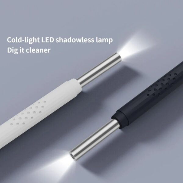 402e0a289f2cc5ed Smart Visual Cleaner 3-in-1 Ear Sticks Otoscope USB C Charging Endoscope Wax Removal Tool Earpick Mini Camera Health Care