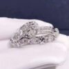 Cross 10K Gold 4mm Lab Diamond Ring sterling sier Engagement Wedding band Rings for Women men Party Dropshipping Jewelry