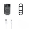 Bicycle Electric USB Charging Horn MTB Mountain Bike Warning Safety Ring Waterproof Bell Cycling Accessories