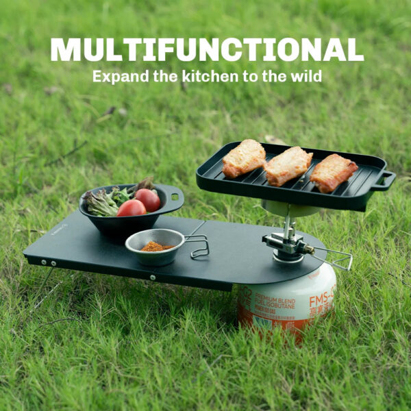 406859fad58f59de Fire-Maple Petrel Ultralight Table Portable Foldable Aluminum Desk for Solo Hiking Camping Travel Gas Burner Rack Table 191g