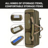 Multifunctional Fishing Rod Bag Spinning 2/3/4 Layers 80-130CM 1680D Oxford Reel Pole Gear Storage Case for Fishing Tackle