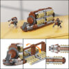BuildMoc Space Movie War Platoon Attack Building Blocks Set hine and DestRobot Bricks Toys For Children Birthday Gifts