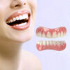Sdatter Instant Big Smile Veneer Men's and Women's Silicone Artificial Teeth Braces Whitening Stic Comfortable