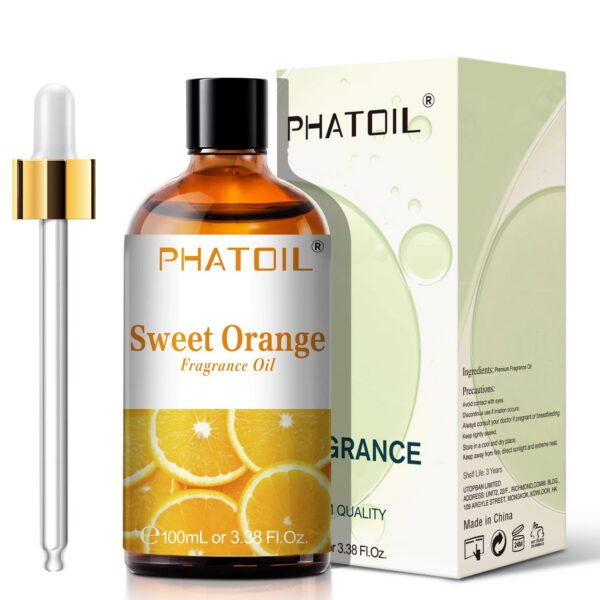 40776a674eb353c2 PHATOIL 100ml Sweet Fruity Fragrance Oil for Diffuser Candles Making -Coconut & Vanilla Strawberry Lemon Peach Pear Aroma Oil