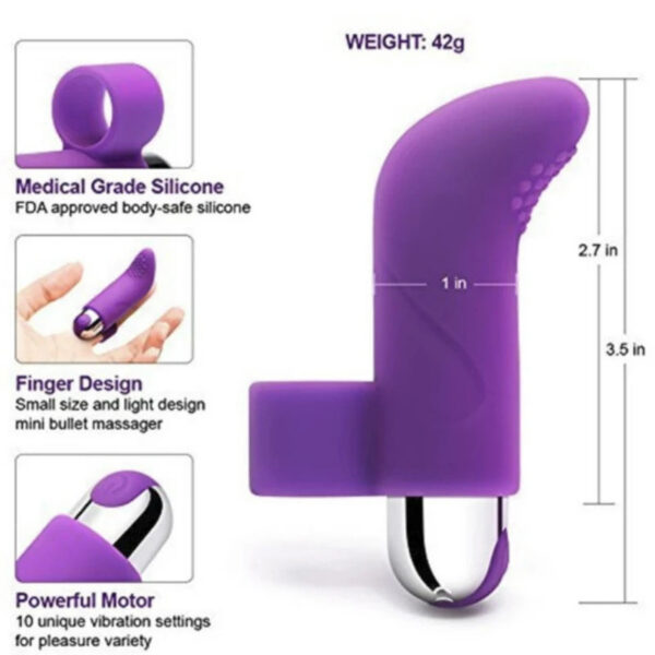 408774a17185df5e 10 Modes Finger Vibrator Clitoris Massage G Spot Stimulation Rechargeable Vibrating Egg Sex Toys For Women Masturbation