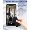 Zttopo Scrolling Remote Control iPhone Android Smartphone, Bluetooth Page Turner Kindle App, Camera Photo Video Clicker for iPhone, and Samsung Neck Strap Include.