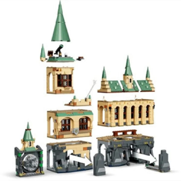 1176Pcs Chamber of Secrets Model Building Blocks Children's Educational Toys Christmas Birthday Gifts Compatible with 76389