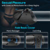 Adjustable Male Masturbator Vibrator Delayed Ejaculation Glans Trainer Massage Exerciser Adult Sex Toy For Men App Control