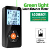 Aicevoos Light Digital Rangefinder 50M70M100M120M Green Beam Distance Meter Trena Laser Tape Measure Roulette