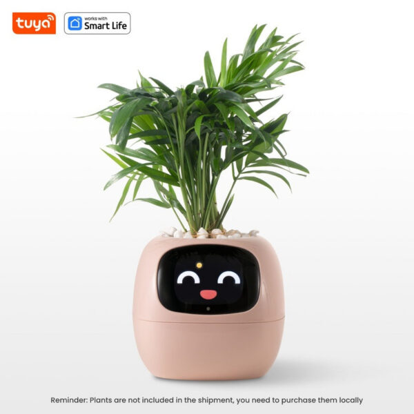 Tuya Ivy Smart Planter,Endless Over 49 Rich Expressions,7 smart sensors,AI Chips Make Raising Plants Easy and Fun