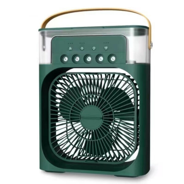 40b43e0d6a18d82e Modern portable LED night light humidifier USB electric 3 in 1 fan for room, kitchen, office home-appliance