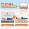KingCamp Air Mattress Frame, Portable Inflatable Camping Cot Base Heavy Duty Bed Frame for Outdoor Travel & Home Tent (Bed Only, Air Pump and Mattress Not Included)