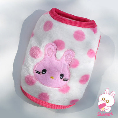 Soft Flannel Dog Clothes Winter Clothing For Small Dogs Medium Puppy Coat Cute Warm Pets Sweater Cat Chihuahua Yorkie Outfit Xxs